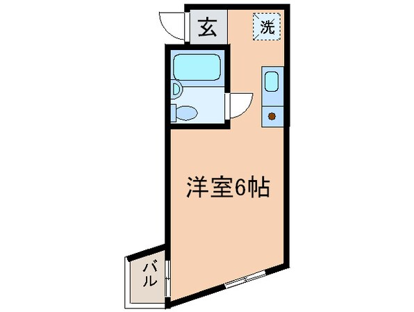 グリ－ンハイツ木城の物件間取画像